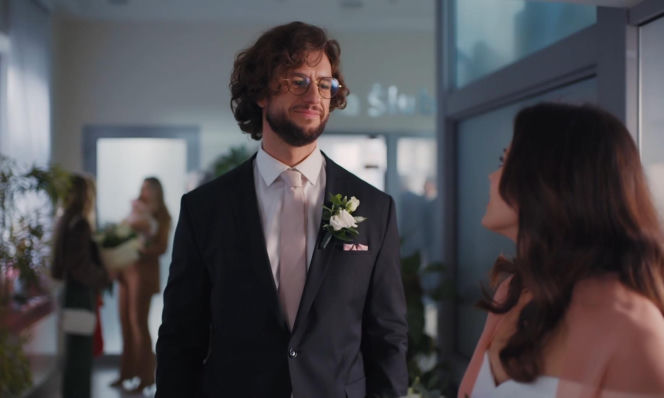 M jak miłość odc. 1924. Kasia (Paulina Lasota), Mariusz (Mateusz Mosiewicz)