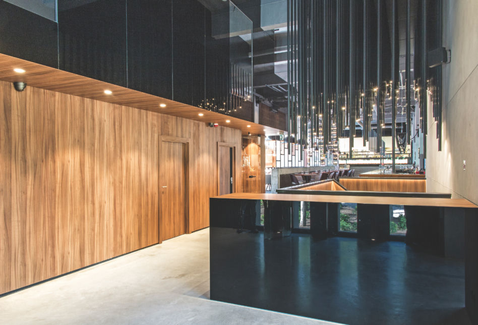 Restauracja Stixx Bar & Grill w Warszawie, strefa wejściowa