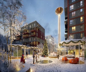 Świąteczny klimat na Jeżycach! W weekend rusza pierwszy Jarmark pod Wieżą Jeżyce