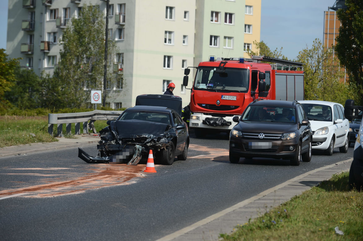 Wypadek na Ostrobramskiej
