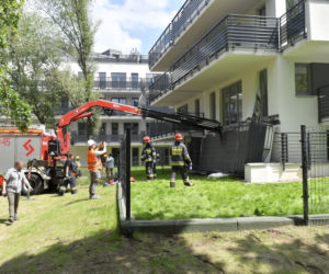 Szokujący wypadek na Białołęce