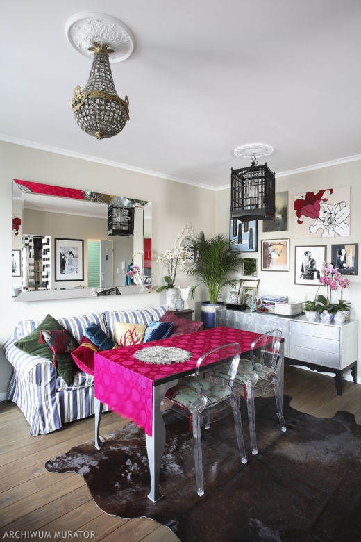 Kolorowy salon