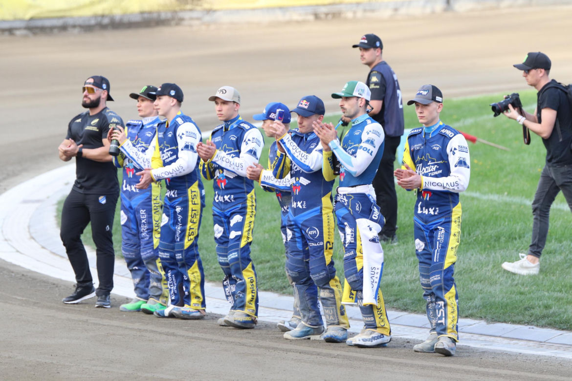 Gezet Stal Gorzów - PRES Grupa Deweloperska Toruń 45:45, zdjęcia kibiców i zawodników