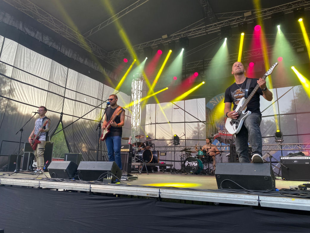 Tak bawili się fani motoryzacji podczas XXVII Festiwal Rock Blues i Motocykle w Łagowie