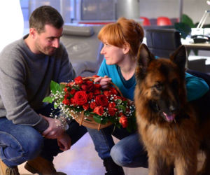 Komisarz Alex 7 sezon odc. 82 (odc. 4). Michał Orlicz (Antoni Pawlicki), Lucyna (Magdalena Walach)