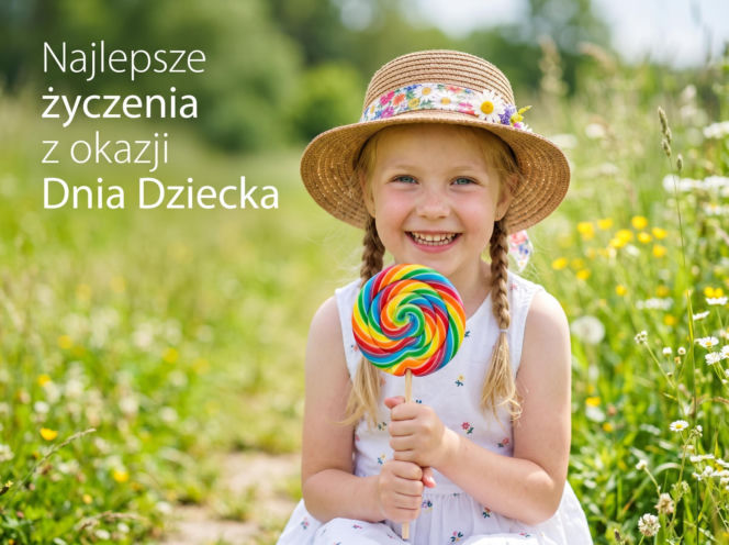 Kartka z życzeniami na Dzień Dziecka