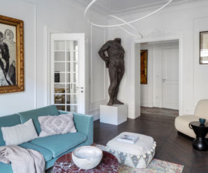 Poznańskie mieszkanie w stylu paryskiego apartamentu