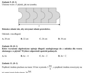 EGZAMIN GIMNAZJALNY 2014 MATEMATYKA ARKUSZE ODPOWIEDZI - OFICJALNE Z CKE
