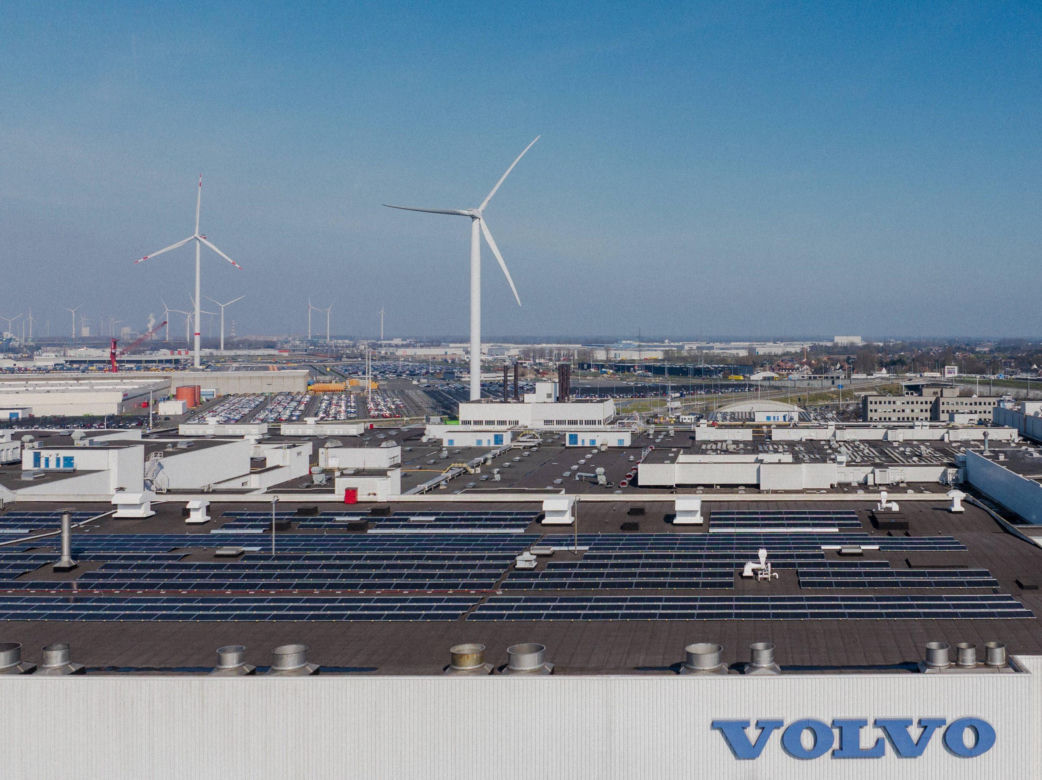 Produkcja Volvo EX30 w Gandawie