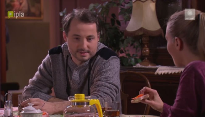 Pierwsza miłość odc. 2239. Emilka (Anna Ilczuk), Bartek (Rafał Kwietniewski)