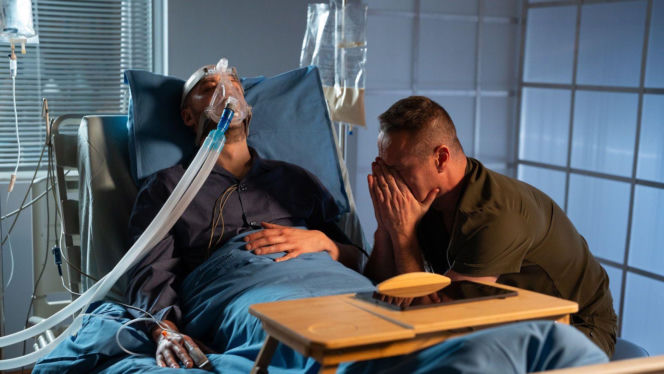 Na dobre i na złe odc. 980. Aleks/ Aleś (Paweł Małaszyński), Leszek (Sebastian Świerszcz)