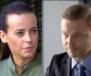 M jak miłość Magda (Anna Mucha) Andrzej Budzyński (Krystian Wieczorek)