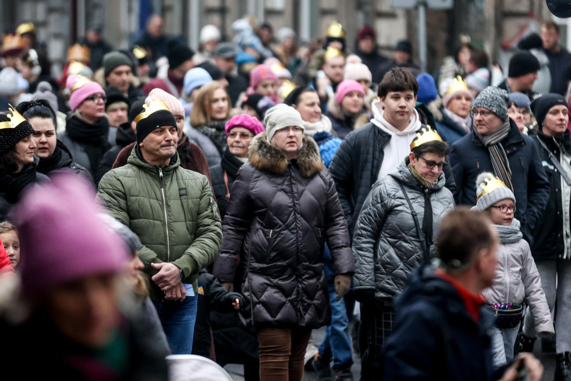 Orszak Trzech Króli przeszedł ulicami Bytomia