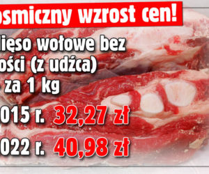 Kosmiczny wzrost cen