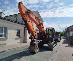 Od 1 czerwca roboty i utrudnienia na ul. Biskupa Świrskiego w Siedlcach! Fragment drogi został zamknięty dla ruchu