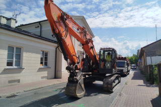 Od 1 czerwca roboty i utrudnienia na ul. Biskupa Świrskiego w Siedlcach! Fragment drogi został zamknięty dla ruchu