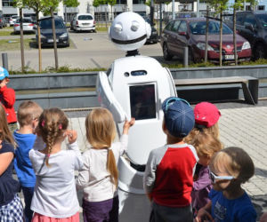 Robot EuGenius. Towarzyski przewodnik z Wrocławia