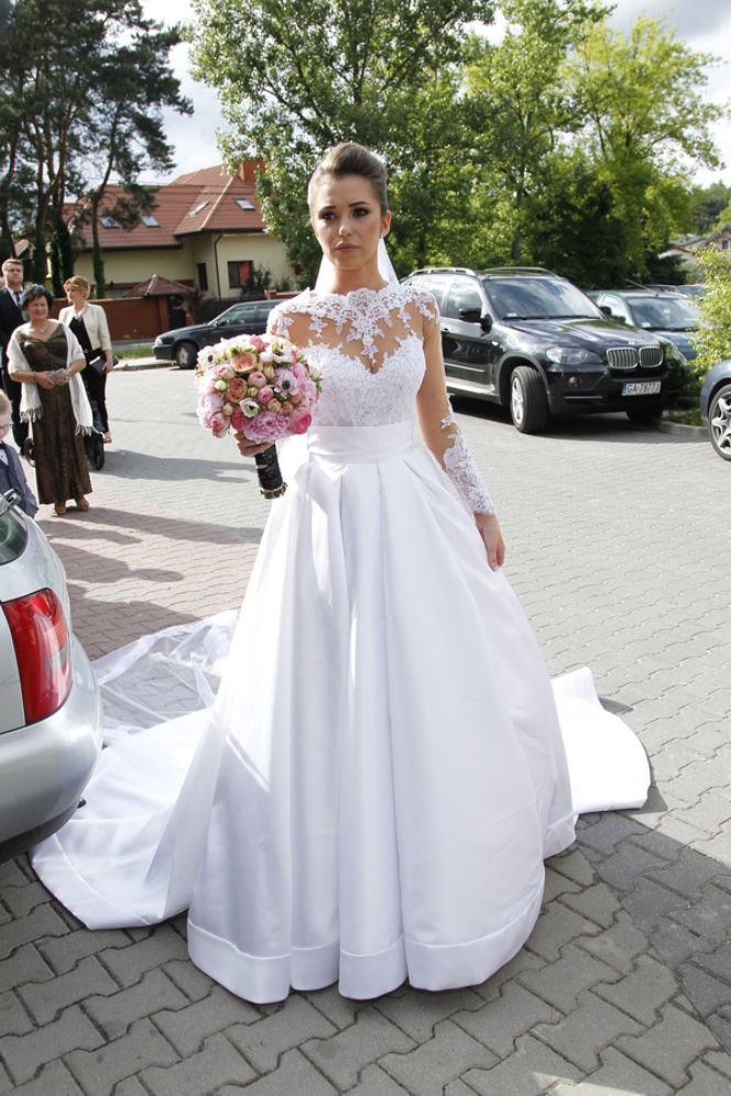 Ślub Kuby Wesołowskiego. Agnieszka Szczurek