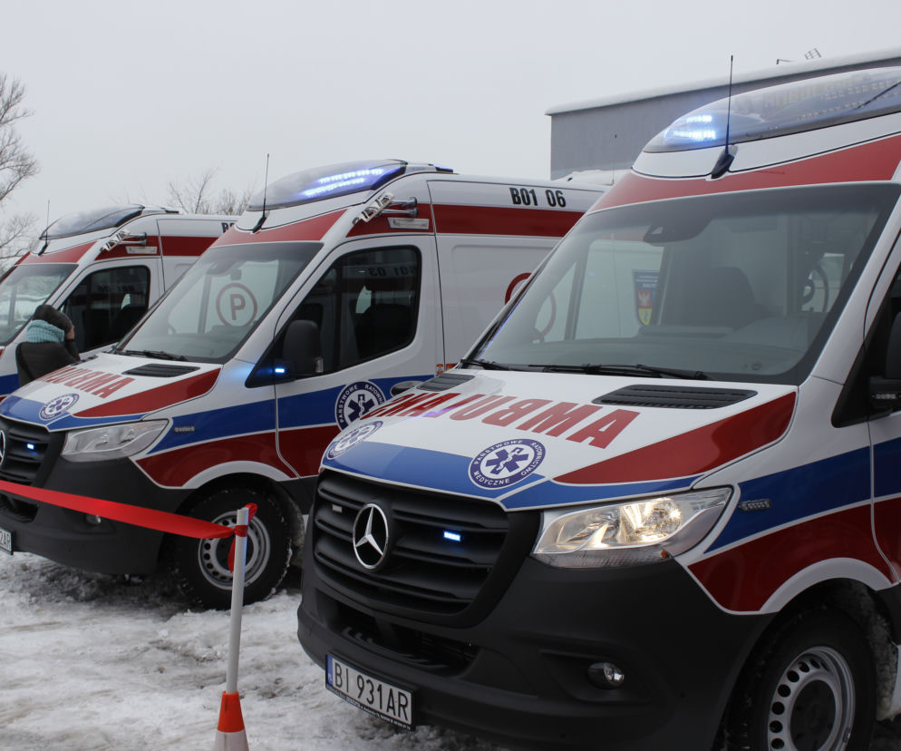 Nowy ambulans dla pogotowia w Białymstoku