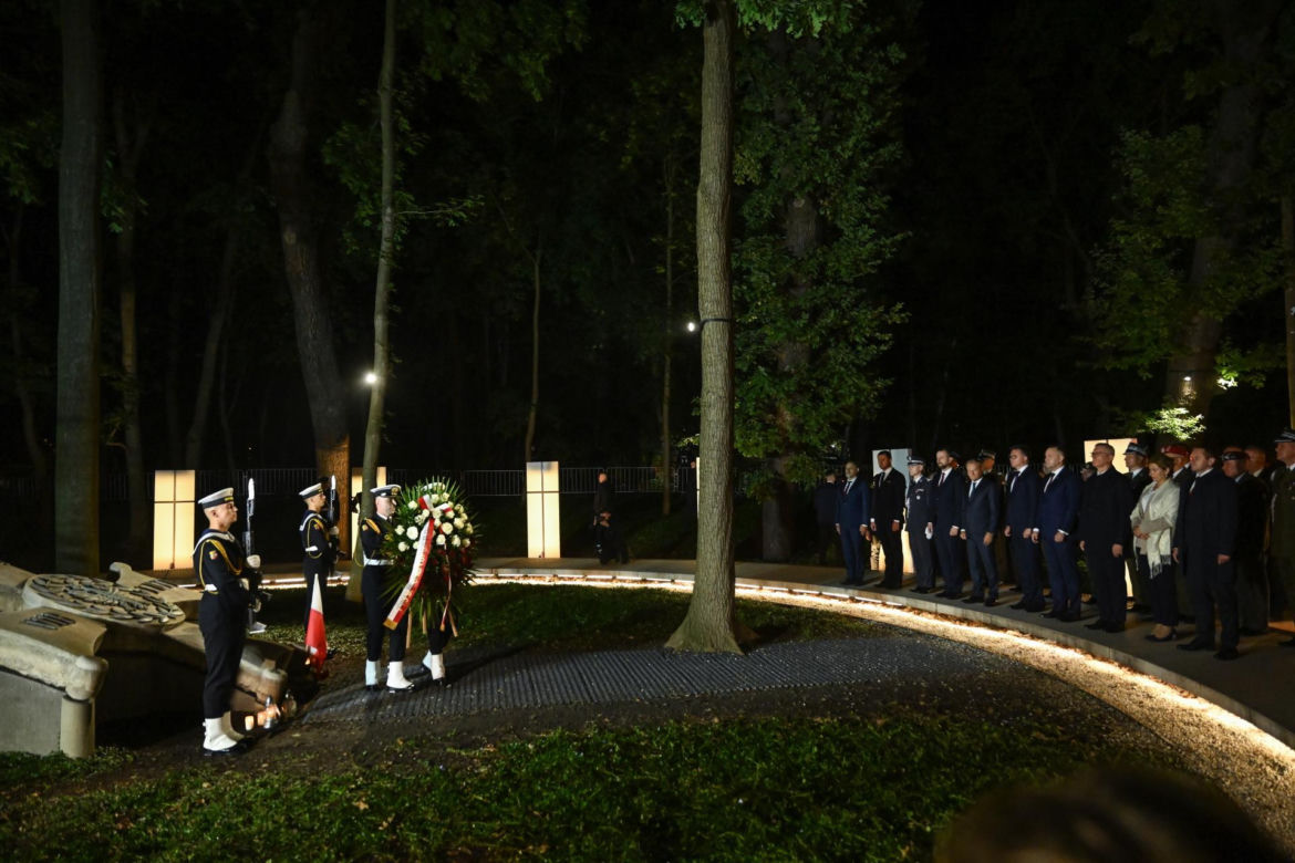 Prezydent i premier na Westerplatte