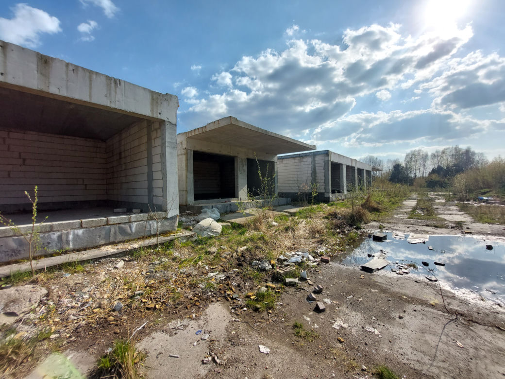 Niedokończone osiedle przy ul. Niskiej