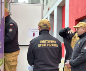 Strażacy ze świętokrzyskiego badają się w pracy