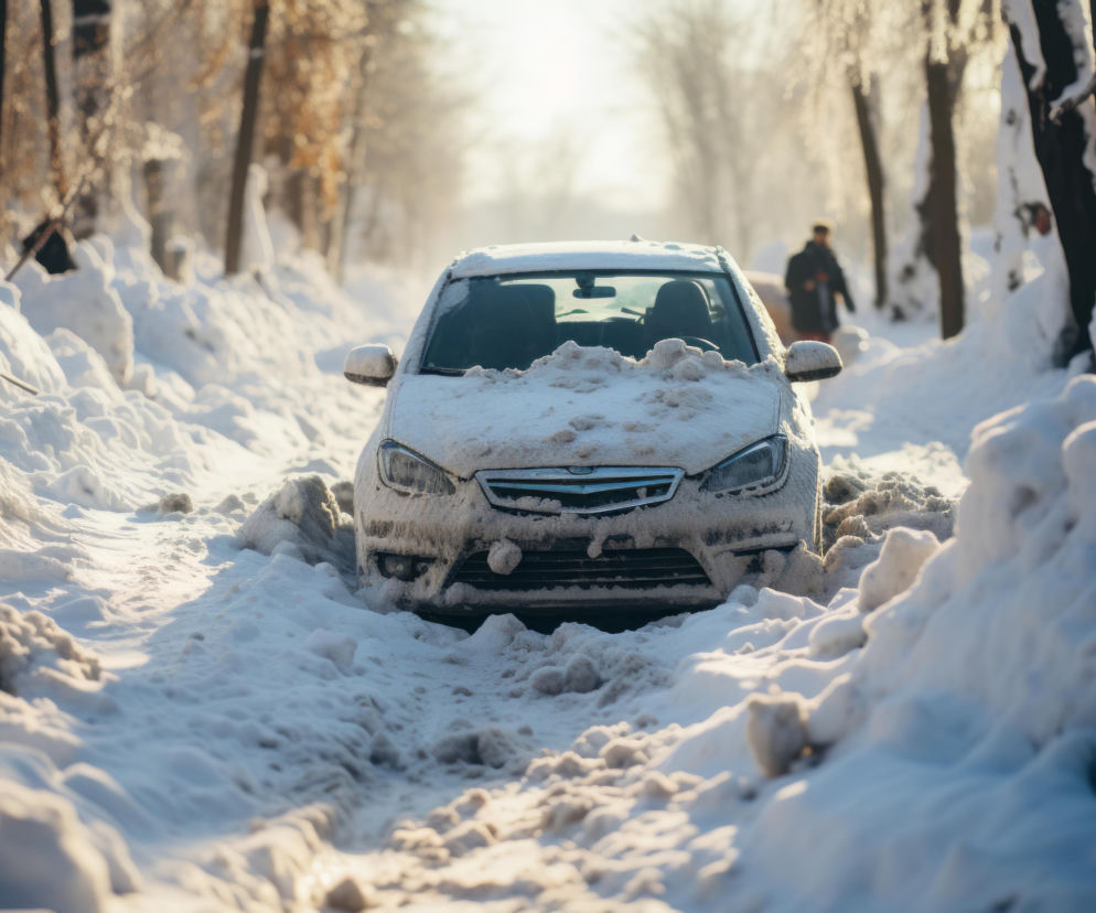 Zakopałeś się w śniegu i nie możesz ruszyć? Te sposoby powinny pomóc