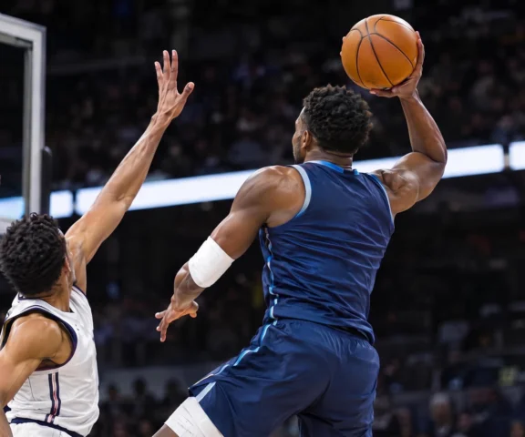 Liga NBA. Fenomenalny Anthony Edwards z 45 punktami na start