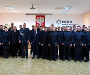 Ślubowanie policjantów w Bydgoszczy