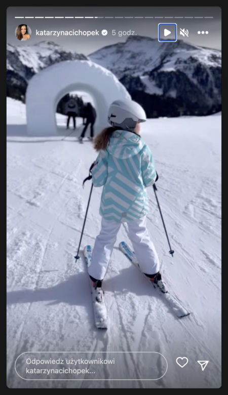 Cichopek znowu na wakacjach
