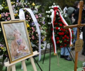 Pogrzeb Bożeny Dykiel
