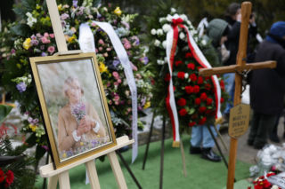 Pogrzeb Bożeny Dykiel