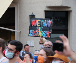 Demonstracja Nie damy się zastraszyć w Toruniu