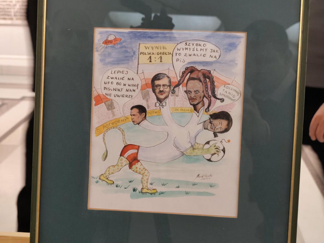 Suski i jego galeria obrazów.