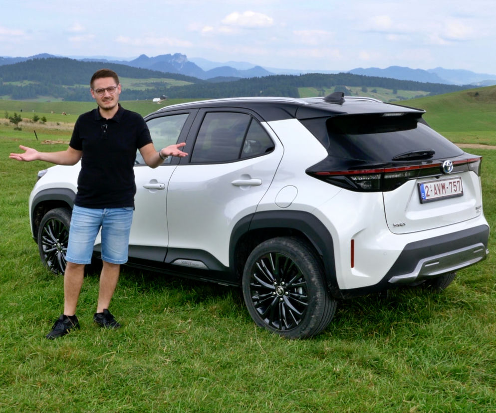 Rafał Mądry i Toyota Yaris Cross 