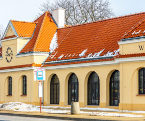 Dawny dworzec Warszawa Wilanów po remoncie