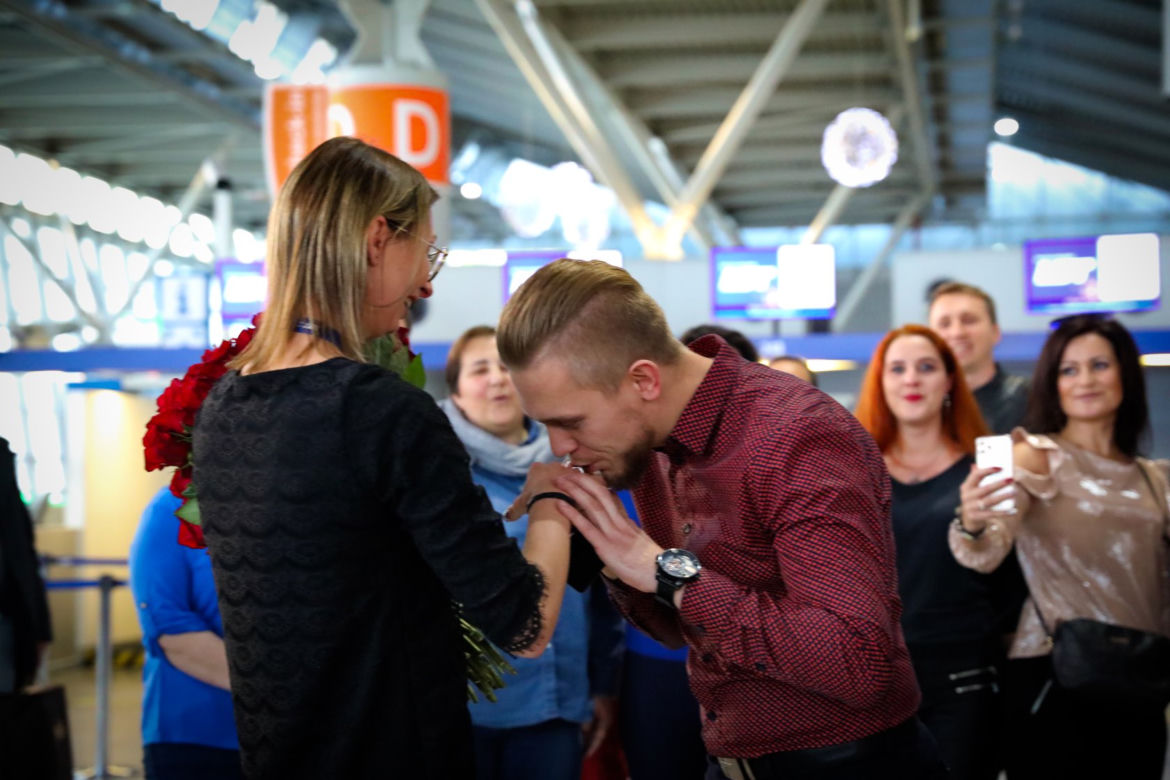 Oświadczyny na Lotnisku Chopina
