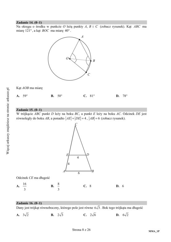 Matura próbna 2020 matematyka. CKE opublikowała STARE ARKUSZE!