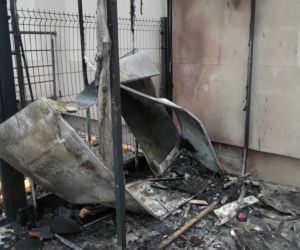 Łódź. Lodówka społeczna Caritasu spłonęła. Komuś bardzo przeszkadzała 