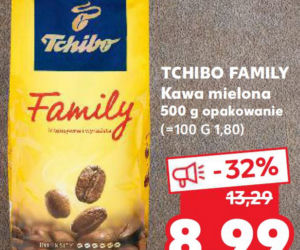 Tchibo Family Kawa mielona 8,99 zł/500 g