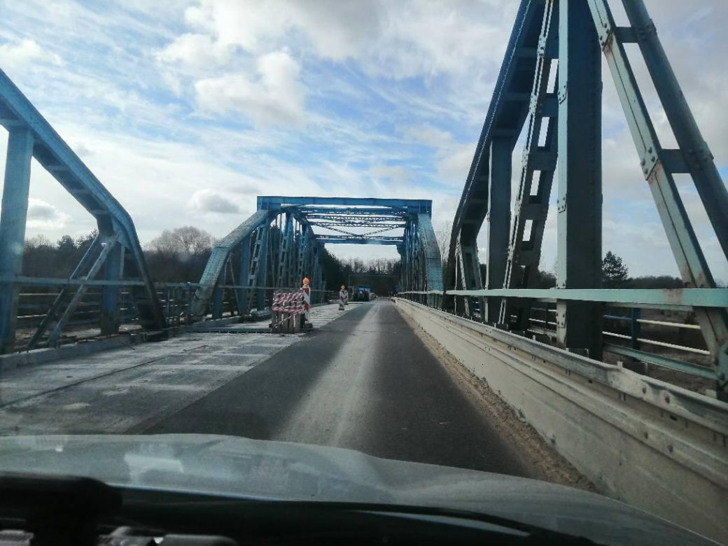 Remont mostu na Bugu w ciągu DK-19