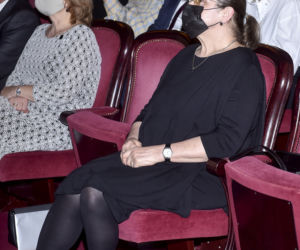 Krystyna Pawłowicz na premierze filmu