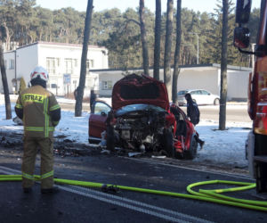 Wypadek pod Siedlcami. Zderzyły się dwie panie, jedna zginęła