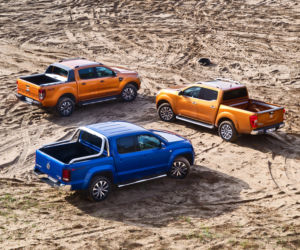 Nissan NP300 Navara, Volkswagen Amarok V6, Ford Ranger Wildtrak