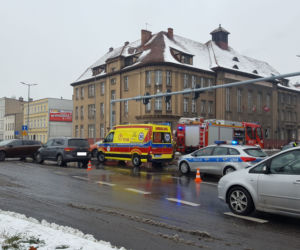 Posypał śnieg, posypały się kolizje w Lesznie 