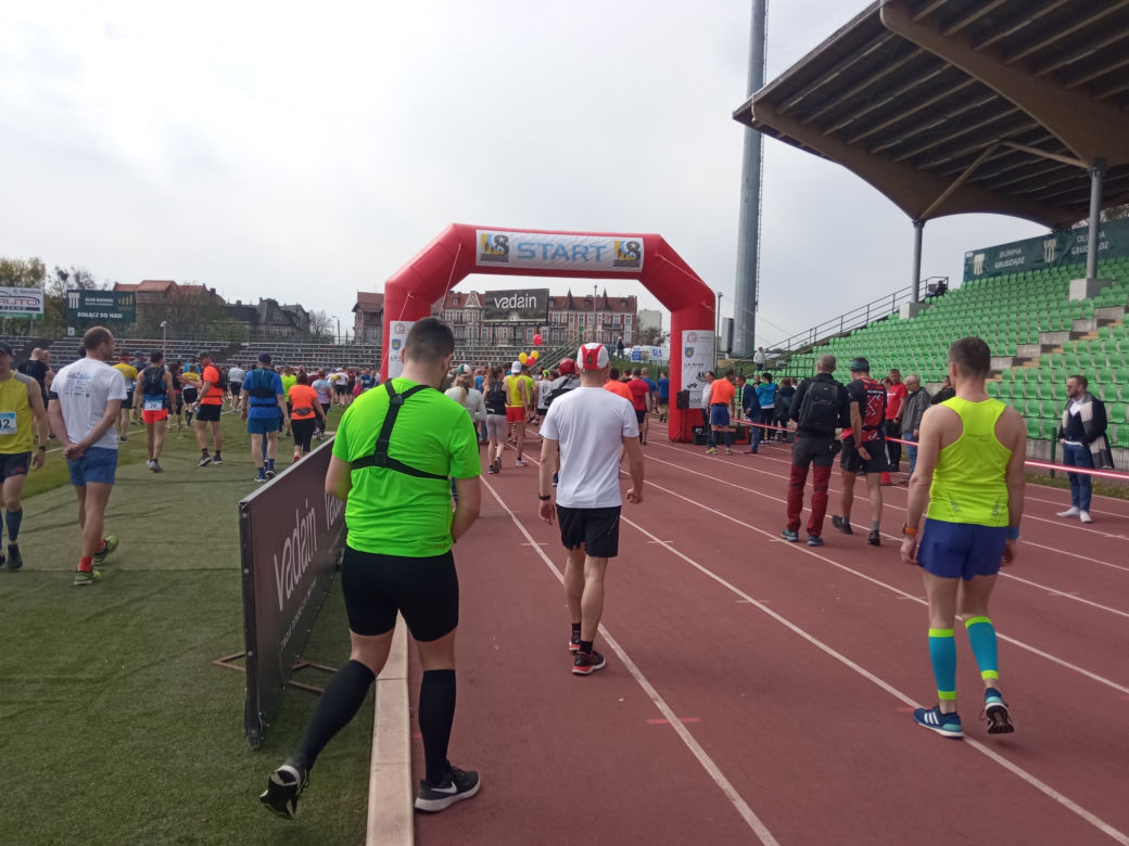 Półmaraton śladami Bronka Malinowskiego Grudziądz - Rulewo