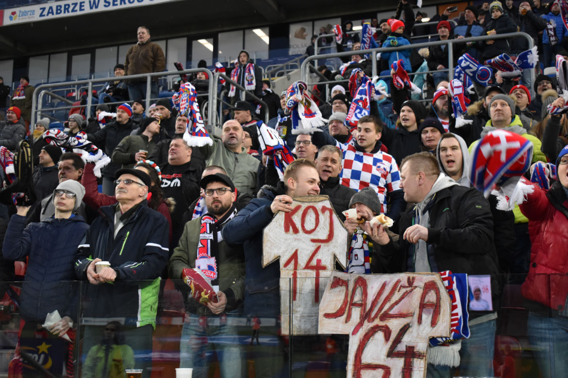 Górnik wygrał u siebie z Pogonią. Zobaczcie zdjęcia kibiców