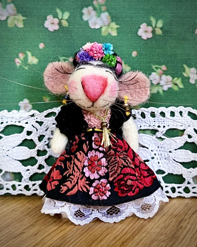 Filcowe myszki Joanny. Marka "Wyszło z norki"