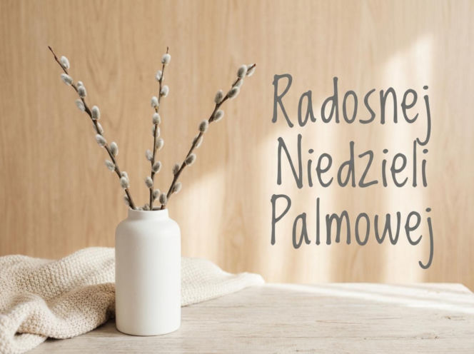 Kartka na Niedzielę Palmową