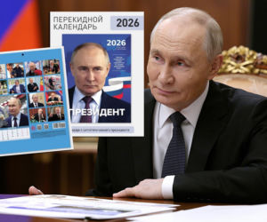 Putin na każdy miesiąc. Jest twarzą kalendarza. W lutym ćwiczy judo, w czerwcu gra na pianinie